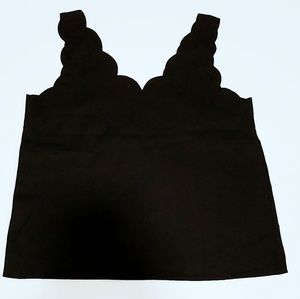 NWOT Black Tank Top Size L
